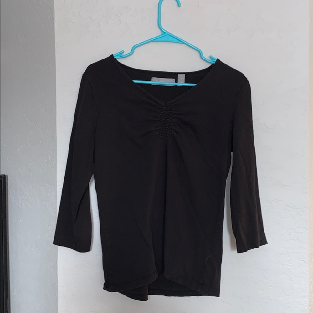 Black long sleeve shirt